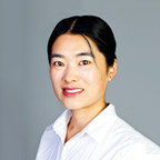 The image is picture of Violet Xu, who is the VP of Global Service Delivery at ReSource Pro.