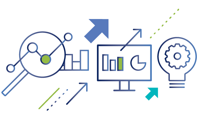 The image shows how the analytics tools can assist in increasing the profits.