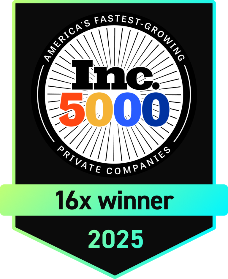 Inc 5000 Badge, 16x winner