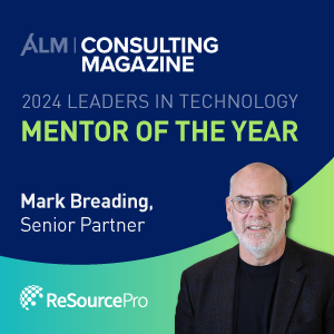 2024 Leaders in Technology, Mentor of the Year: Mark Breading, Senior Partner at ReSource Pro